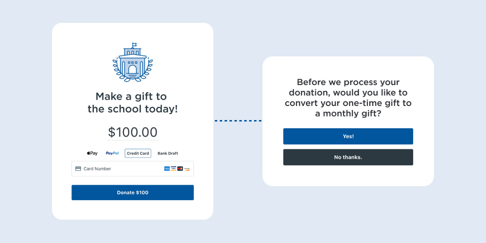 use recurring donations in higher education fundraising