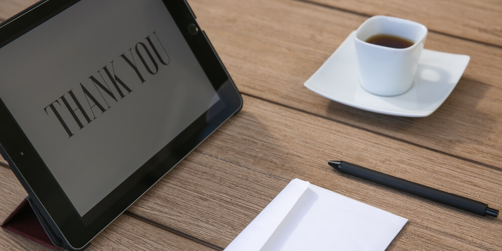 audience for writing thank you letters for donations