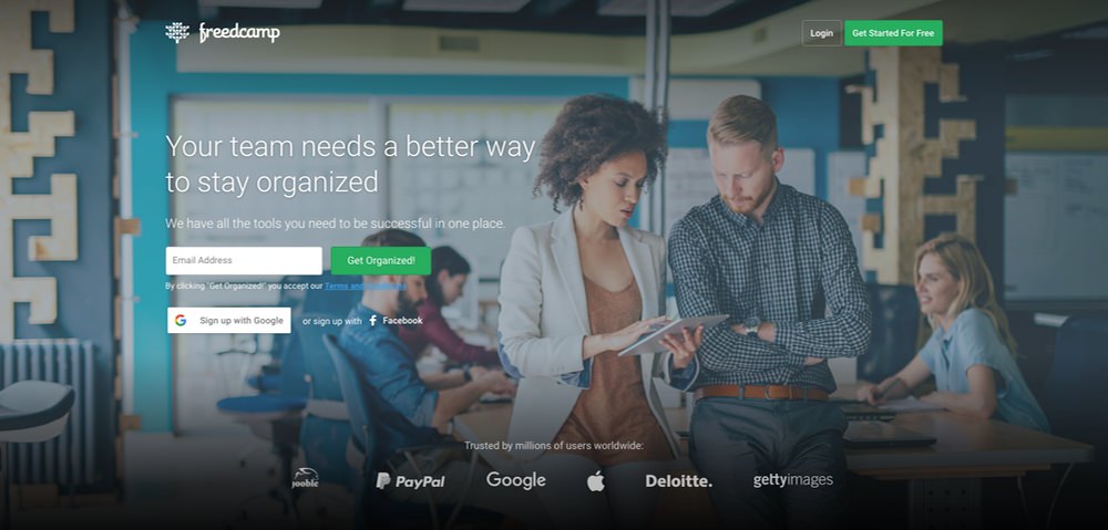 Freedcamp is a great project management software for nonprofits 