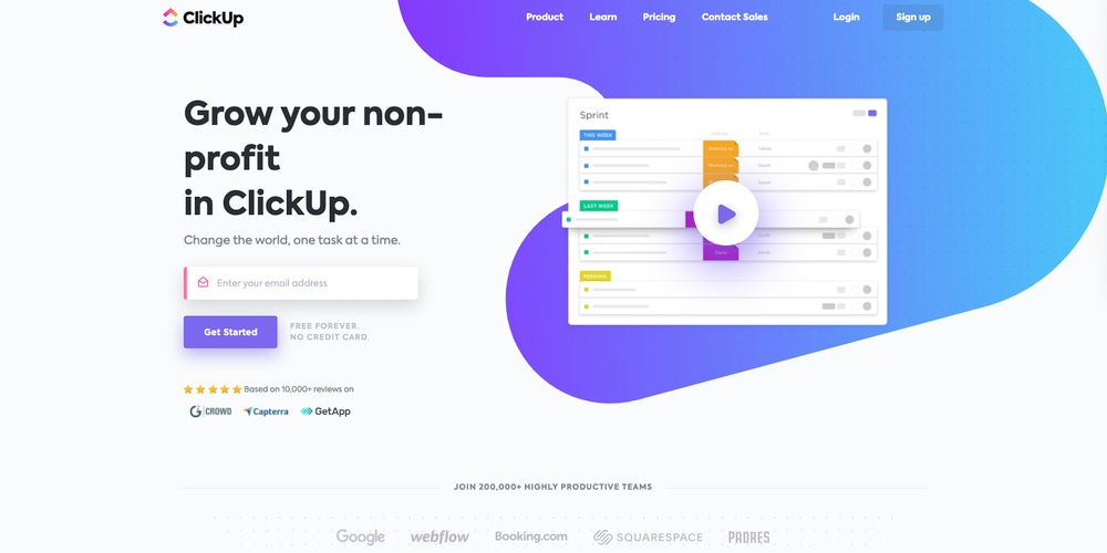 ClickUp Church Software