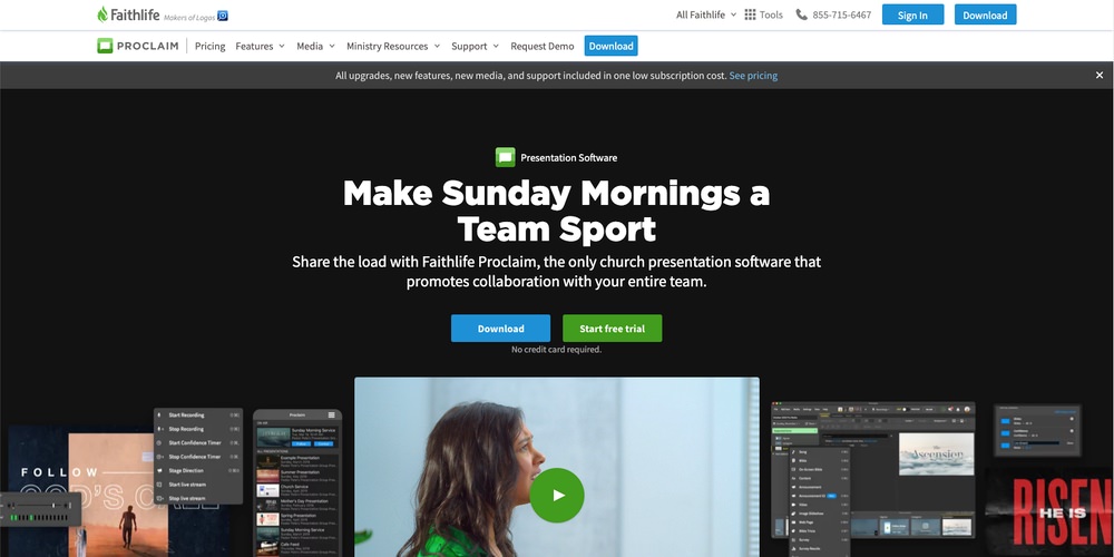 Proclaim Church Software