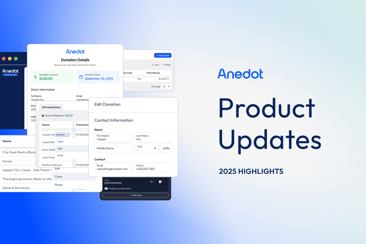 2025 Product Updates