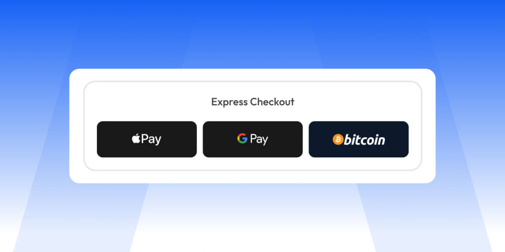 Turn on express pay and digital wallets
