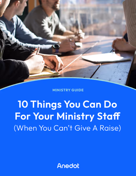 10 Things You Can Do For Your Ministry Staff
