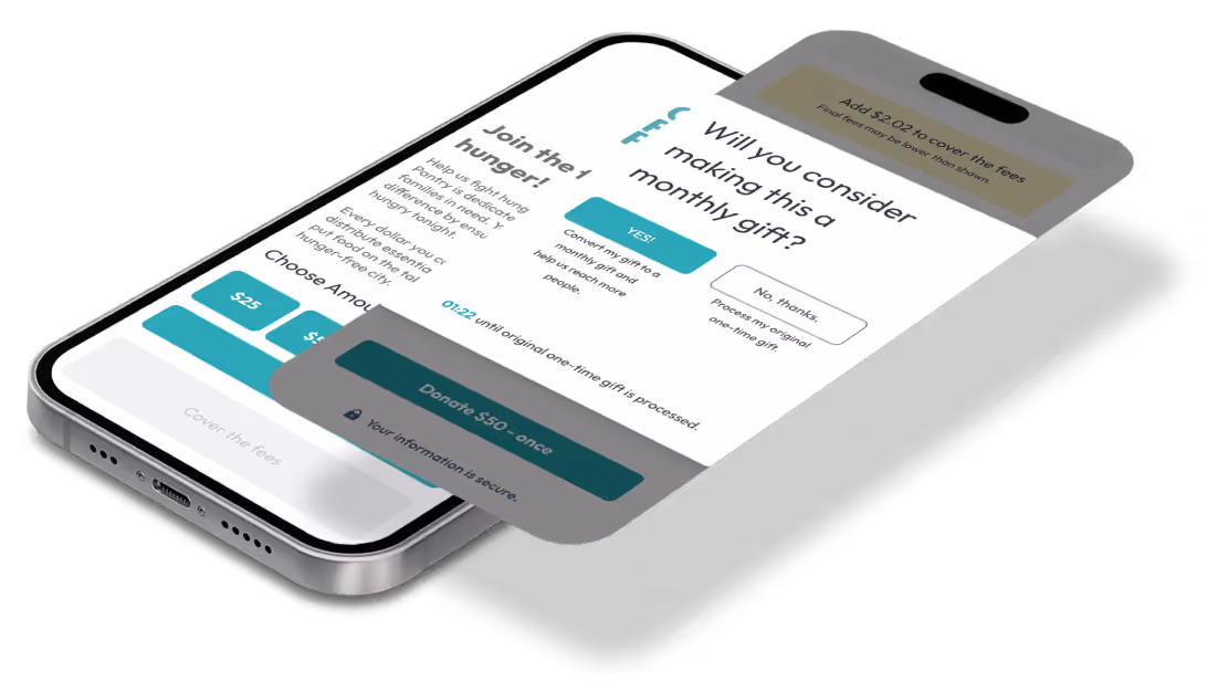 Upgrades Example For Nonprofits