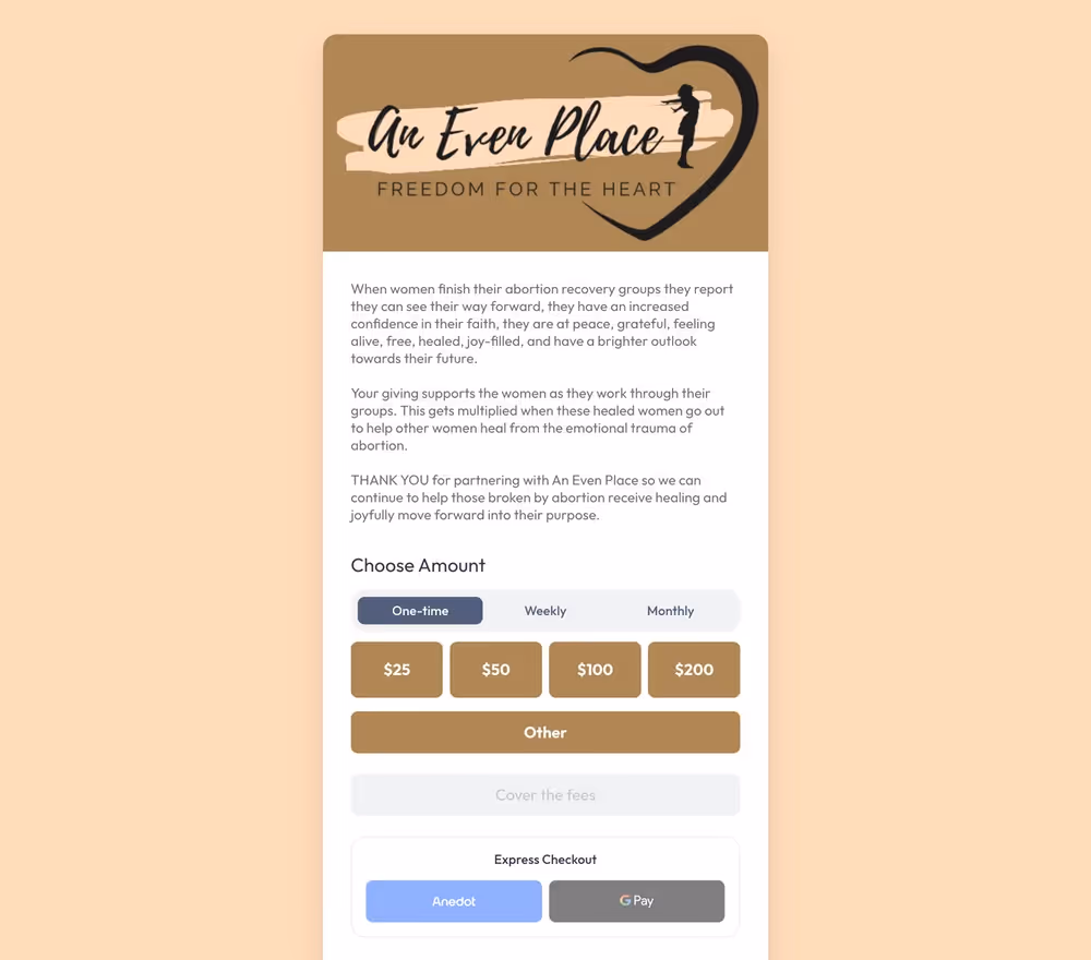 An Even Place Action Page