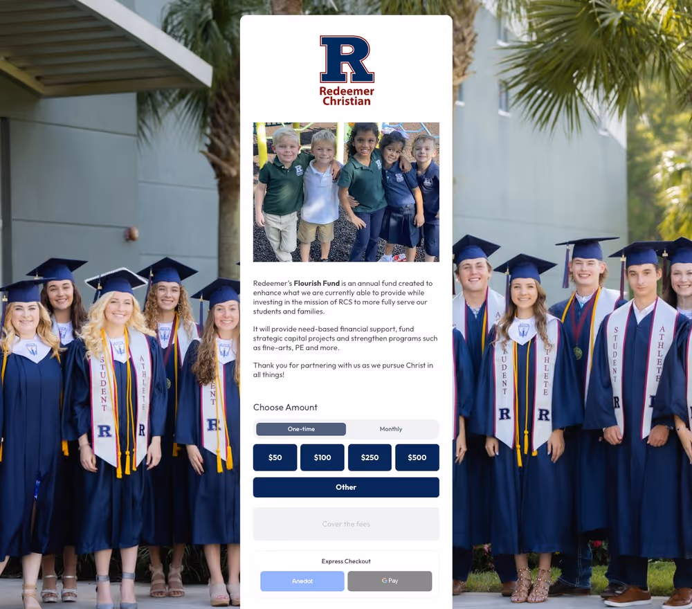 Redeemer Christian AP Example