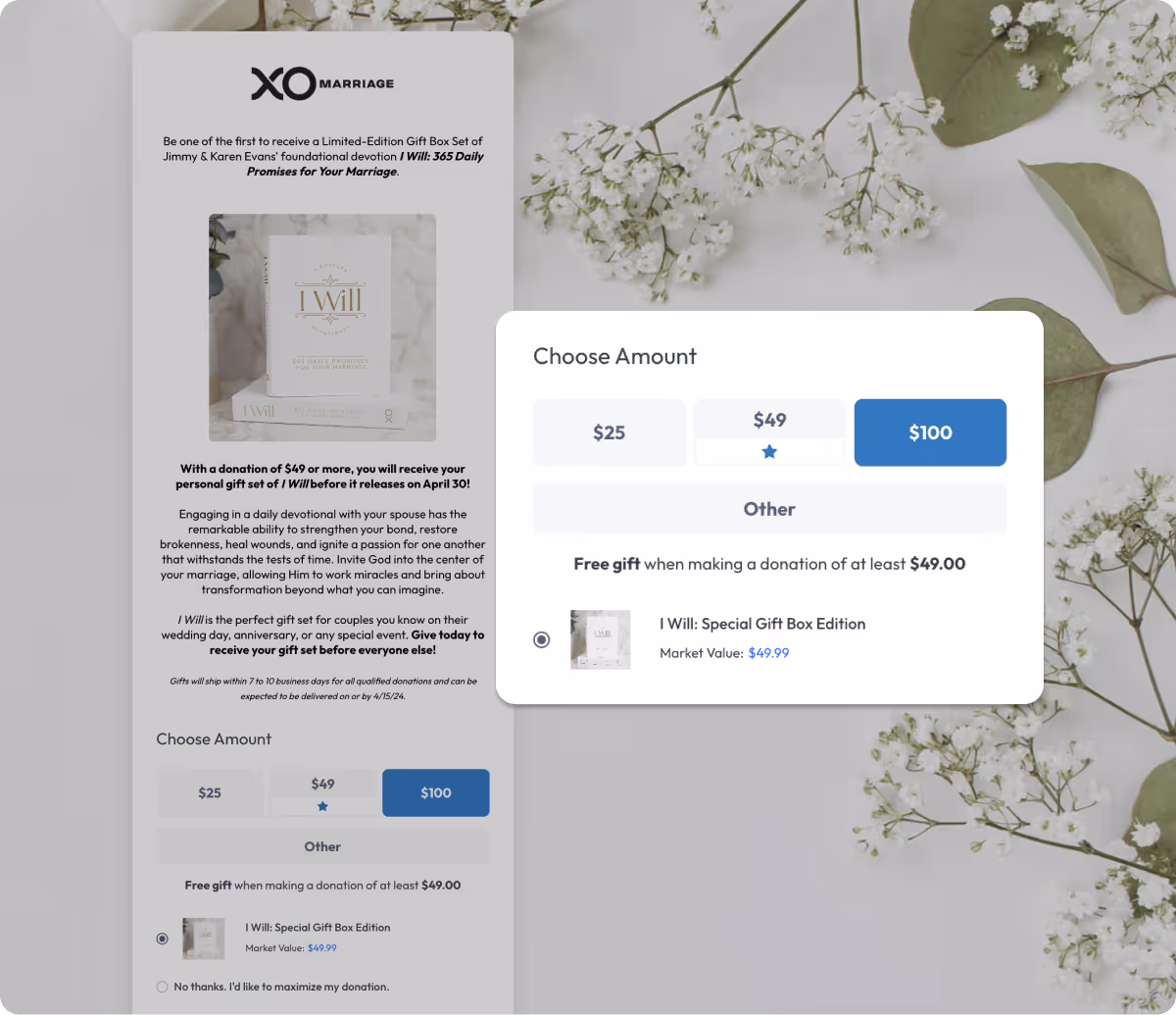 XO Marriage GOAA Example