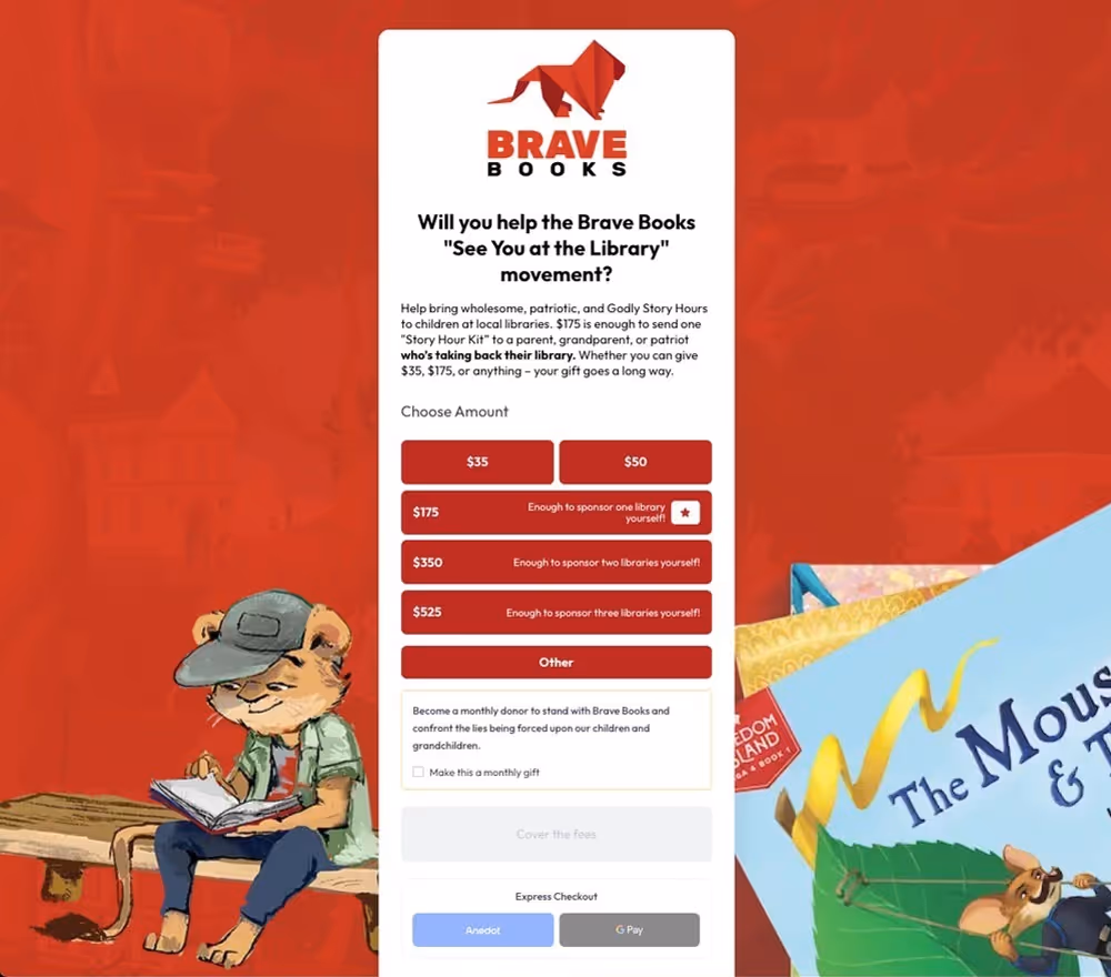 Brave Books AP Example