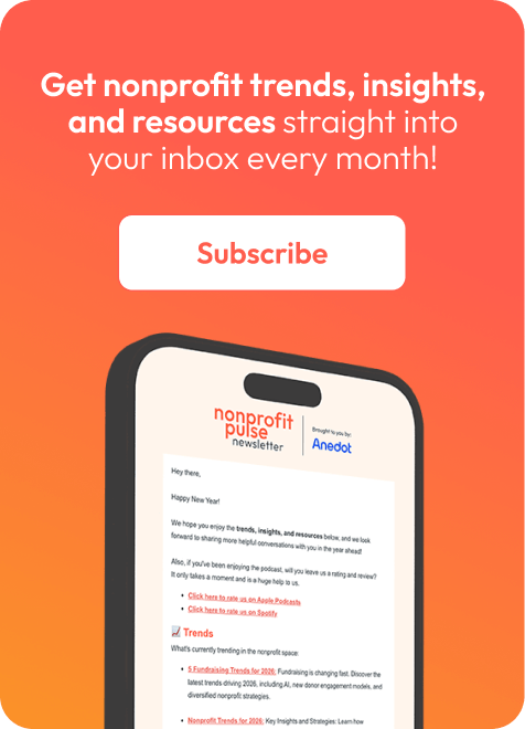 Nonprofit Pulse Email List CTA