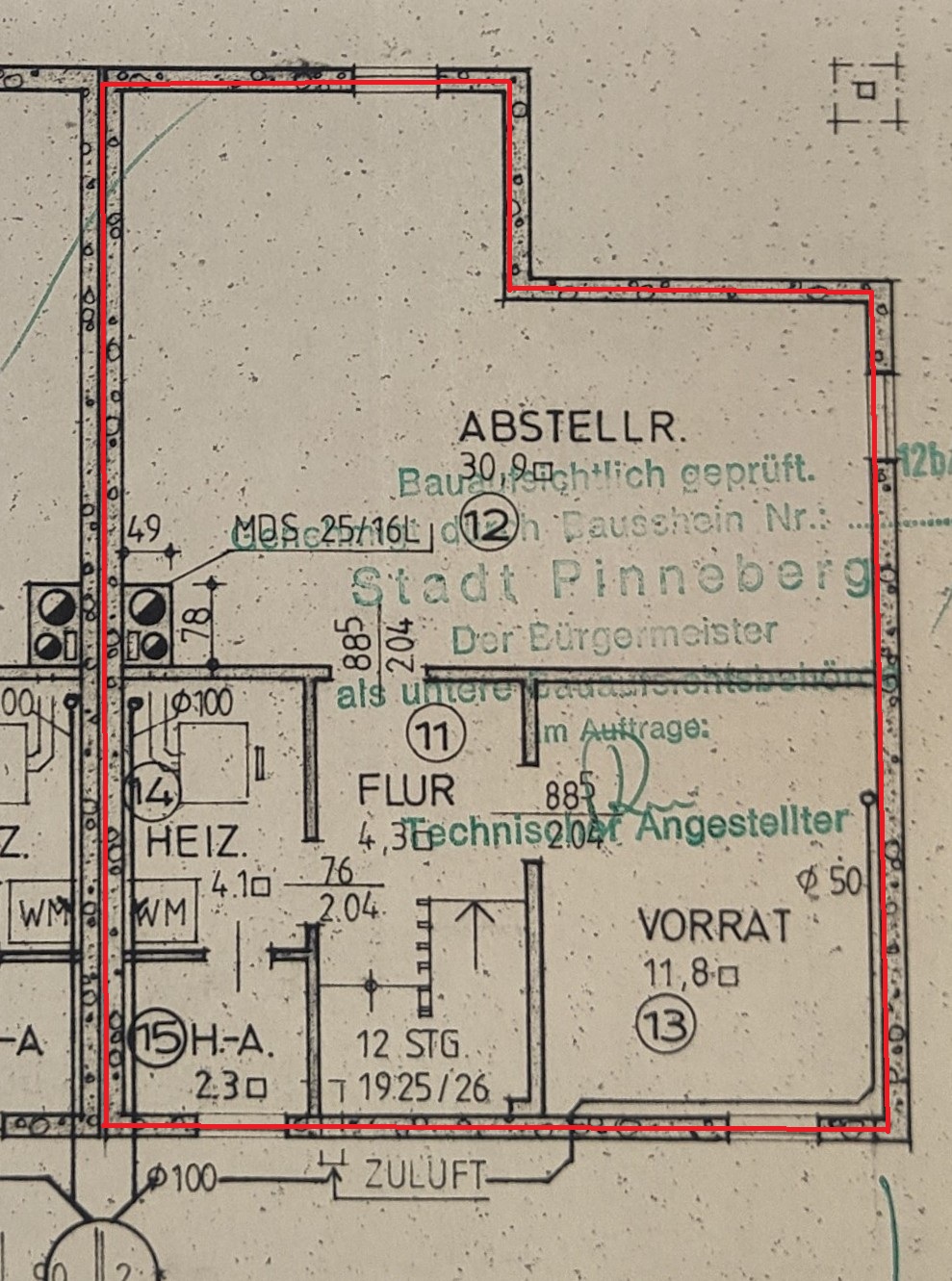Grundriss KG