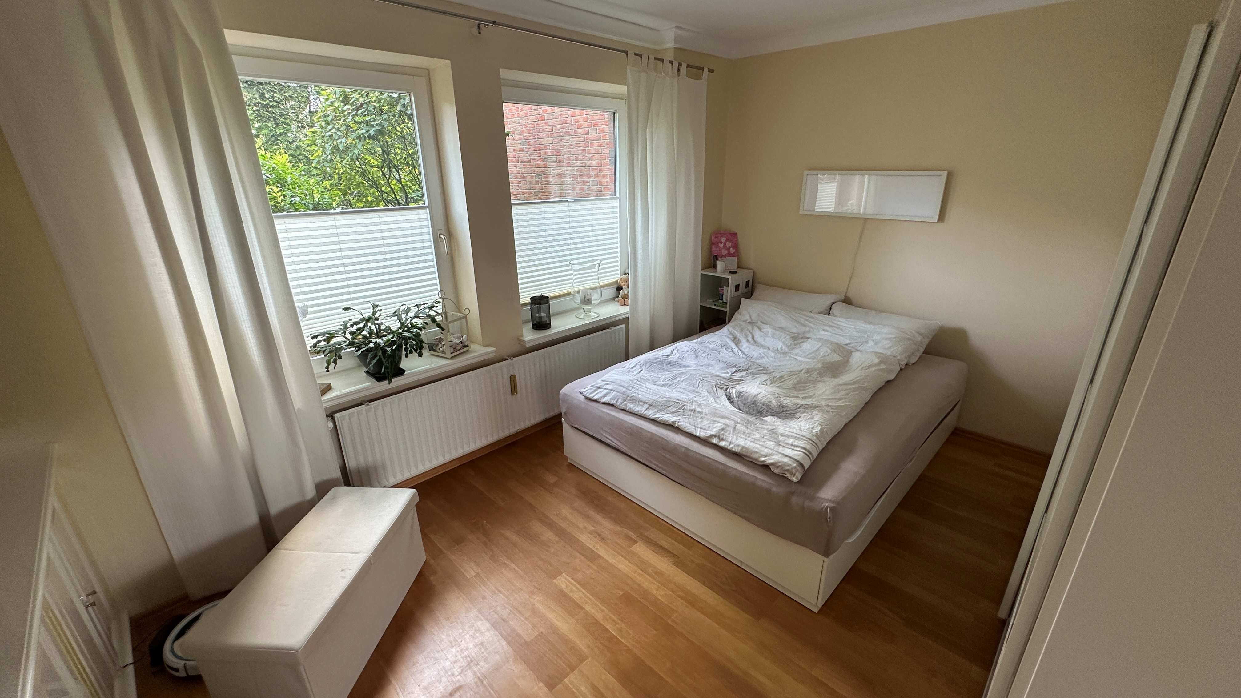 Schlafbereich im Wohnzimmer 