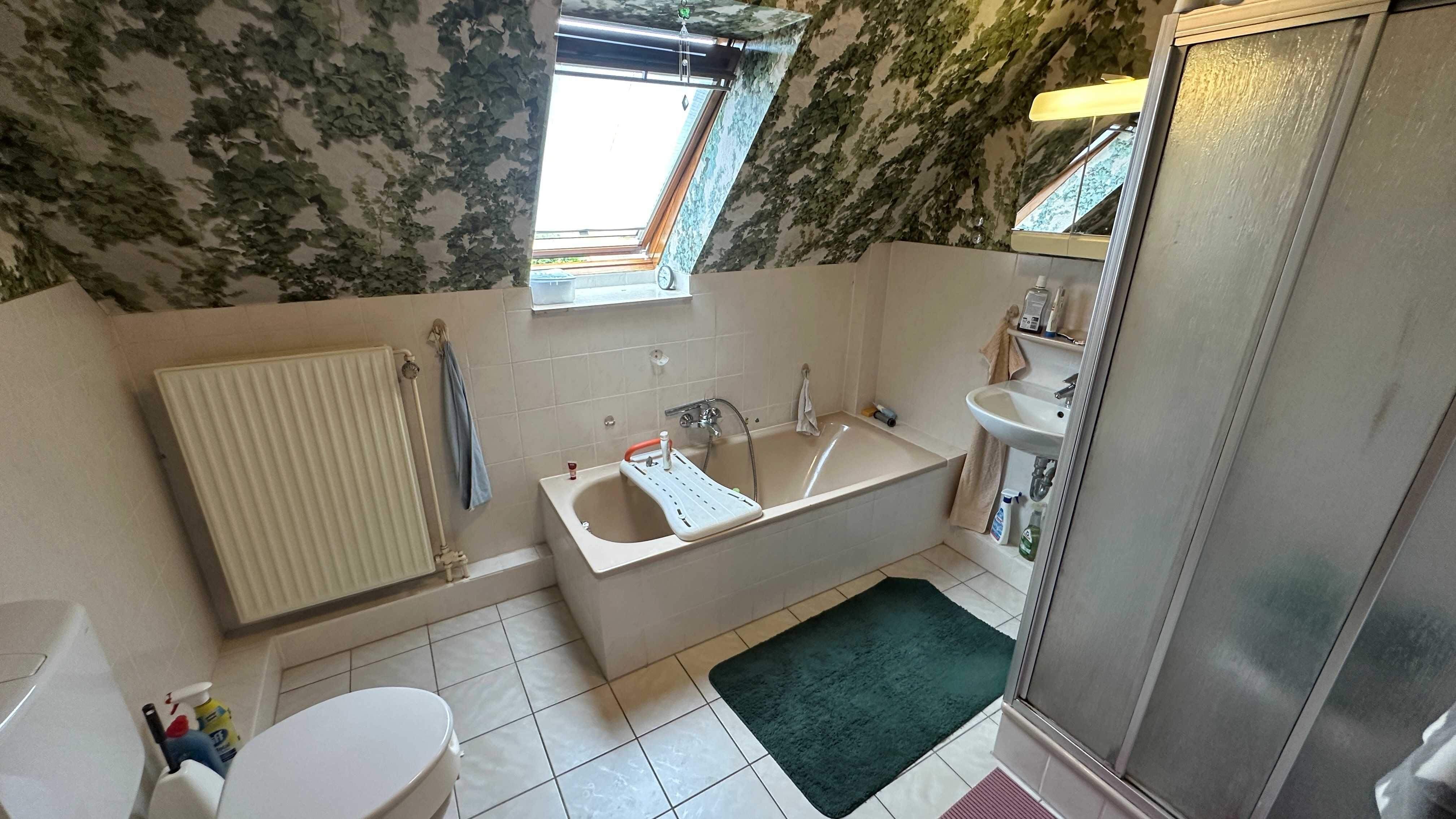 Vollbad im Obergeschoss