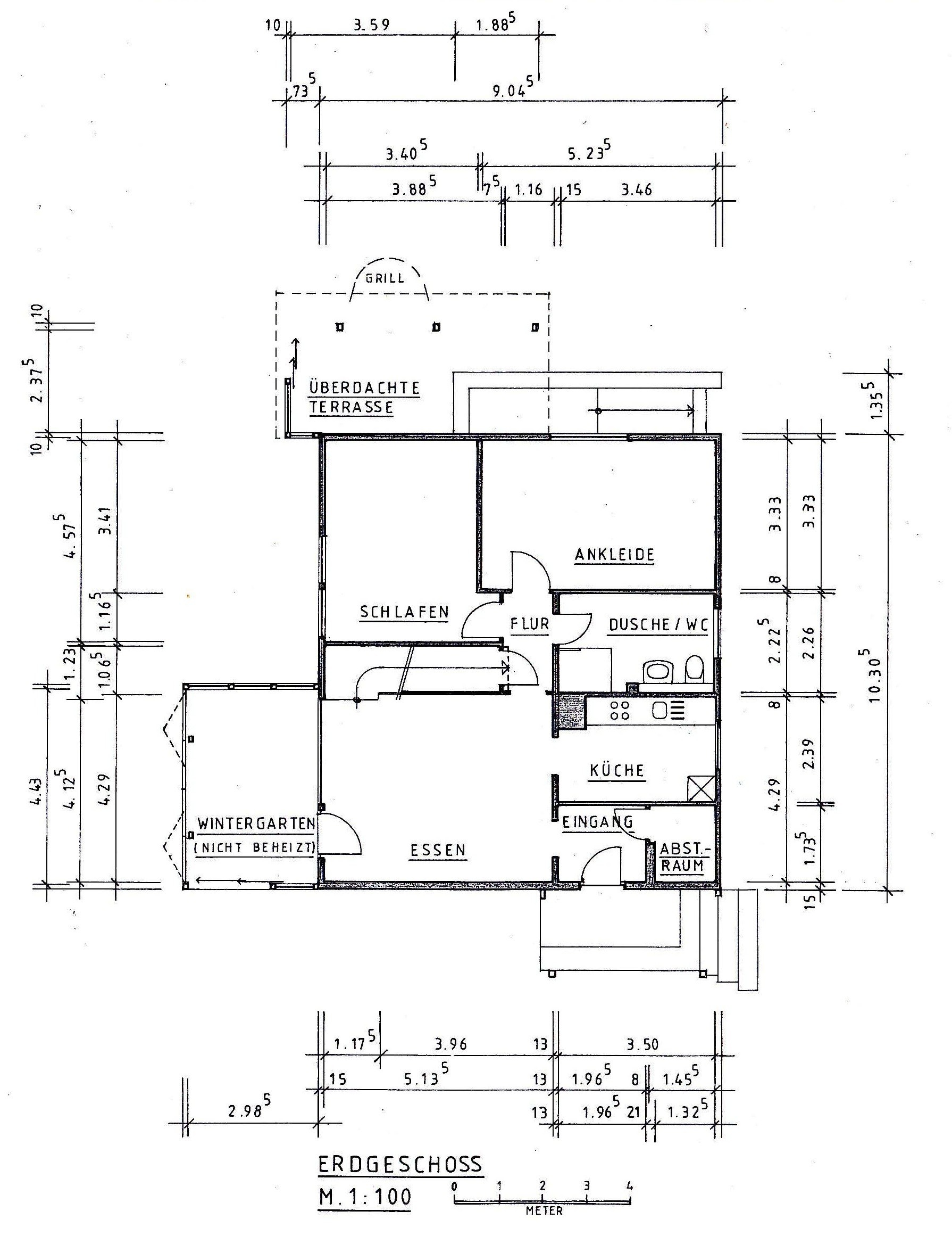 Grundriss Erdgeschoss Architekt