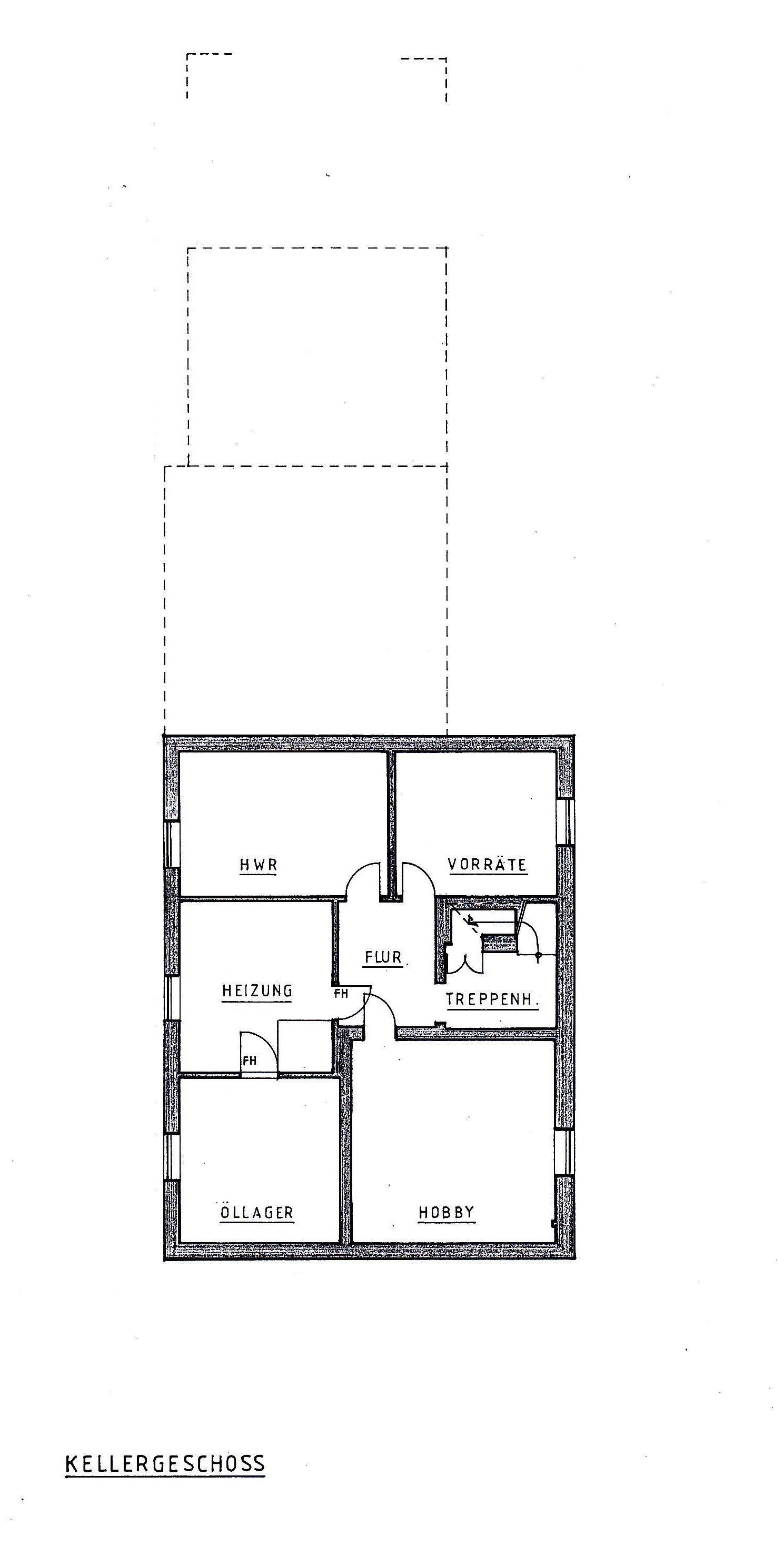 Grundriss Kellergeschoss