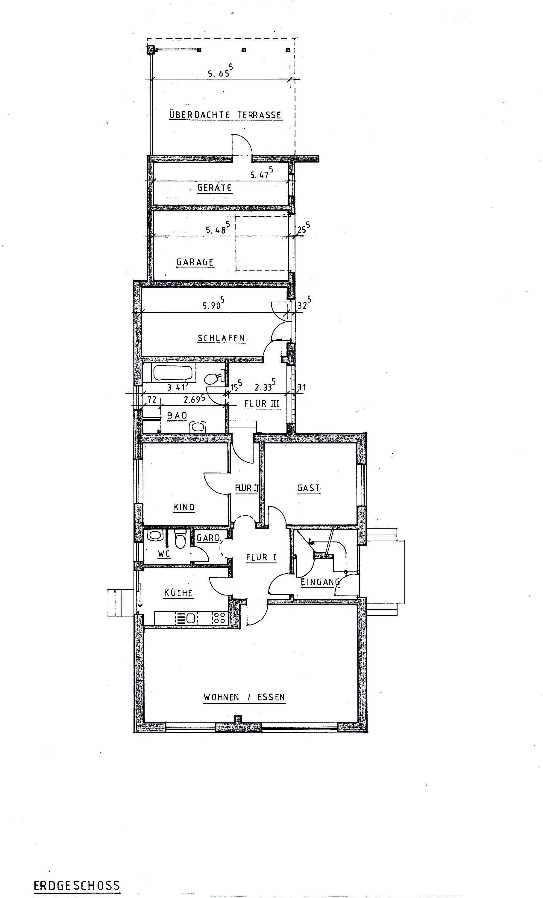 Grundriss Erdgeschoss