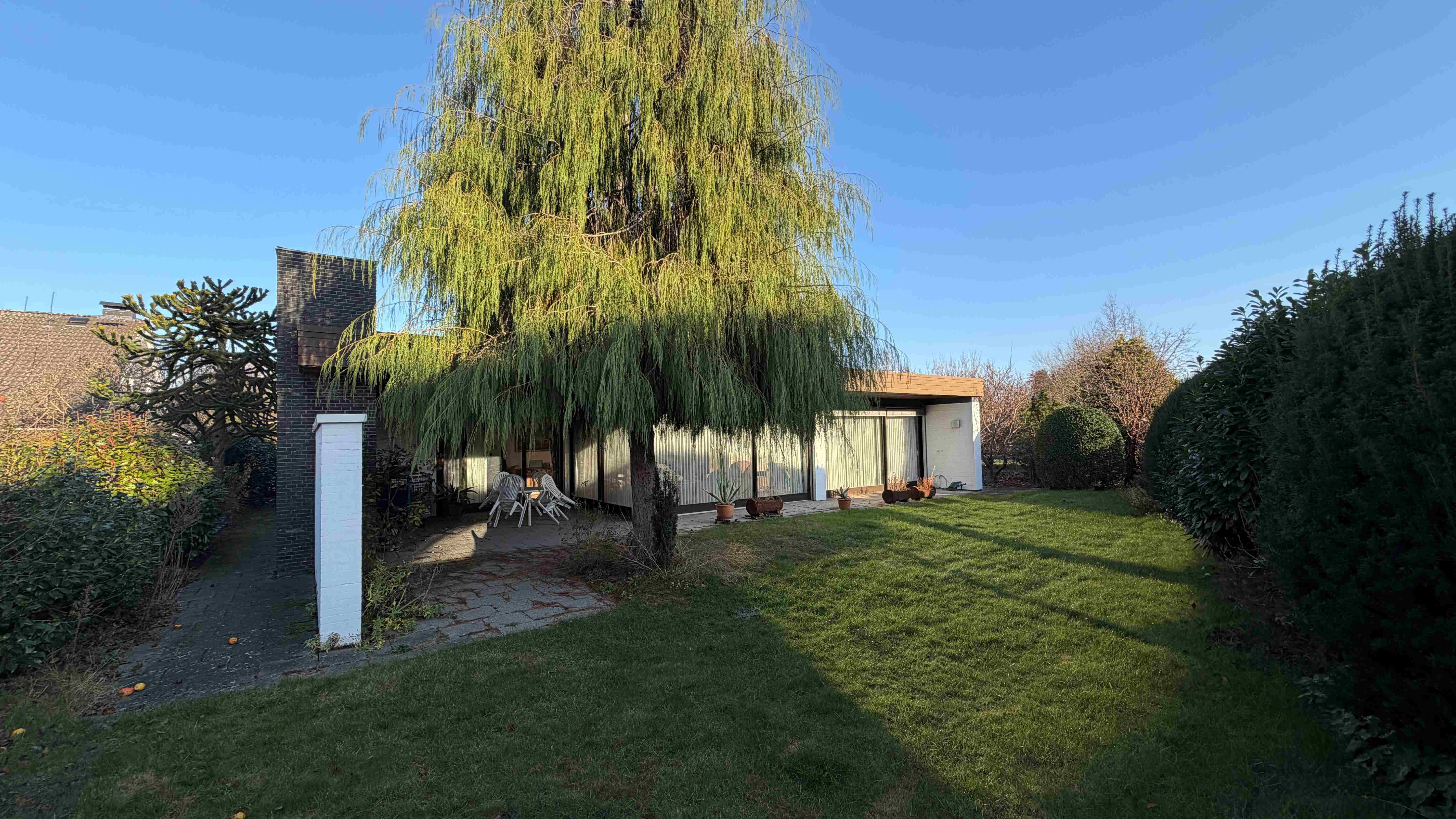 Garten - Hausrückansicht