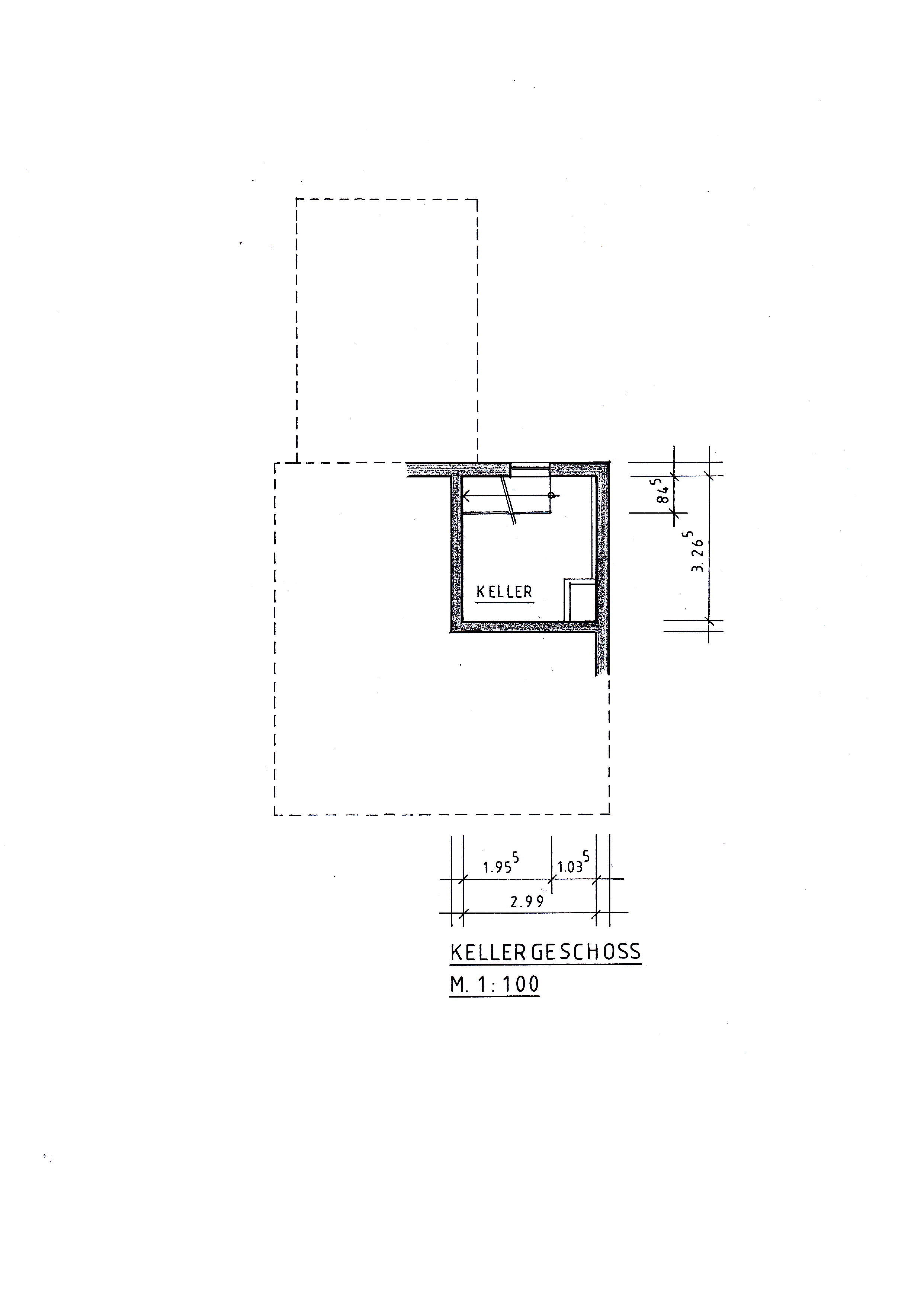 Grundriss Kellergeschoss