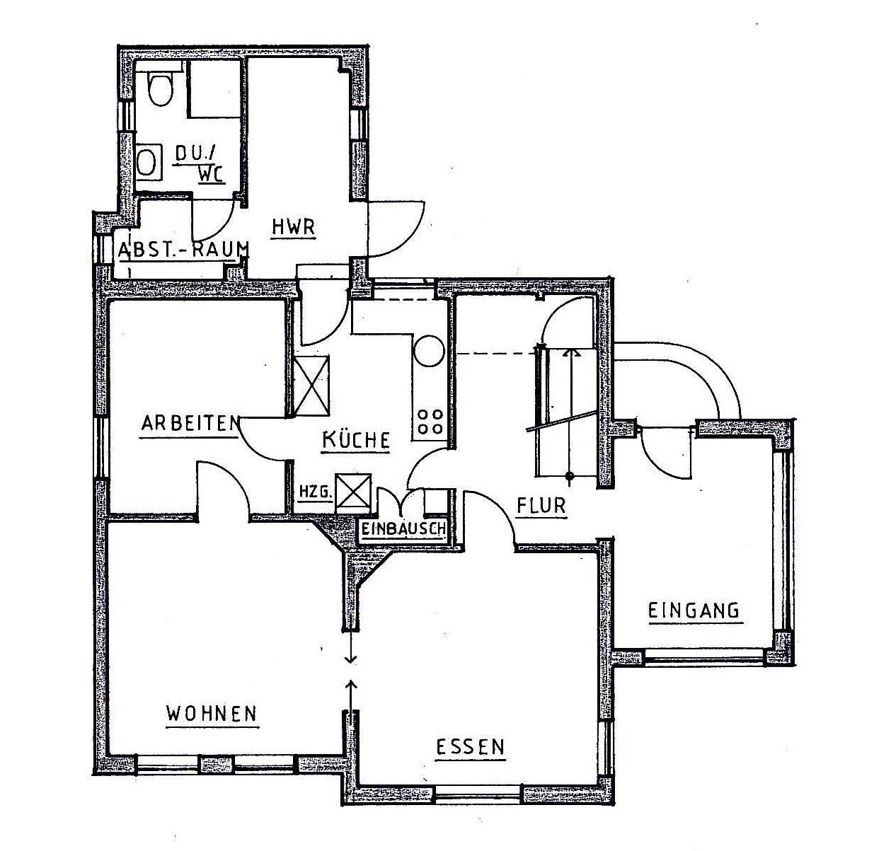 Grundriss Erdgeschoss