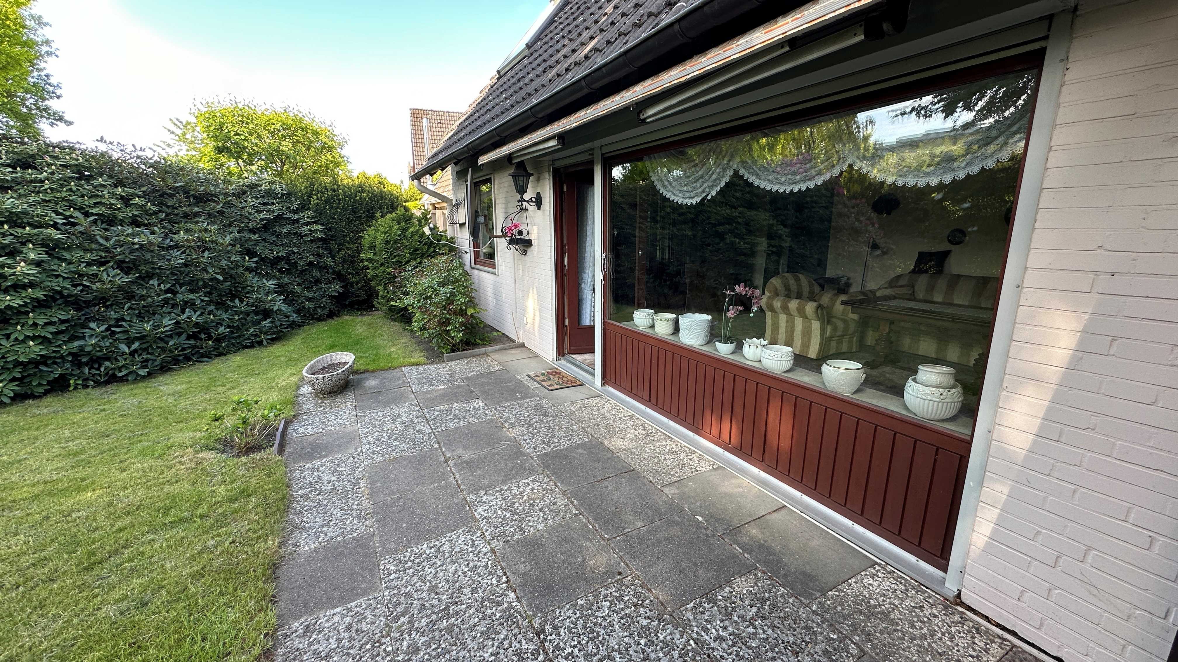 Terrasese - Hinteransicht Haus