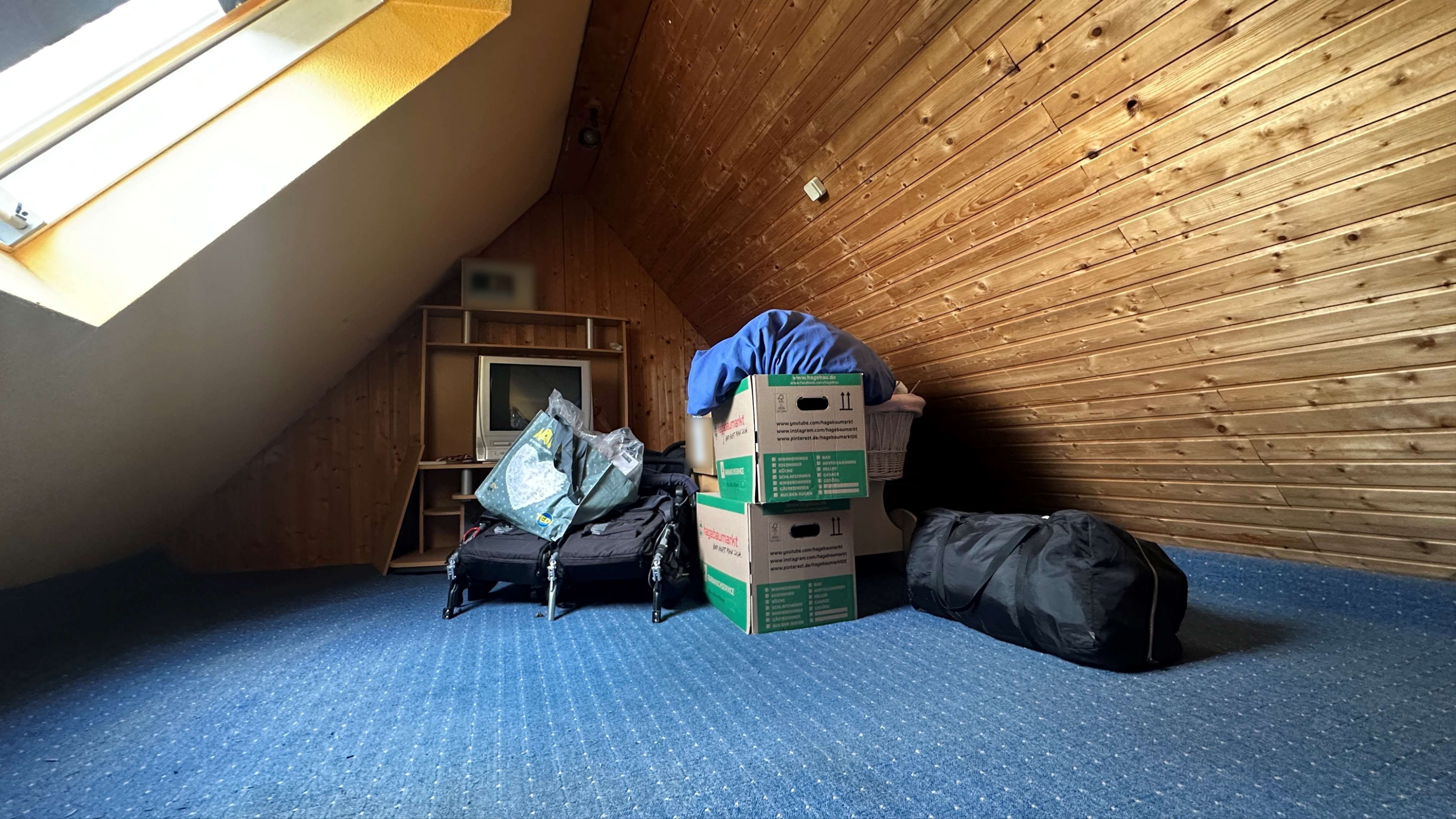 Ausgebauter Spitzboden