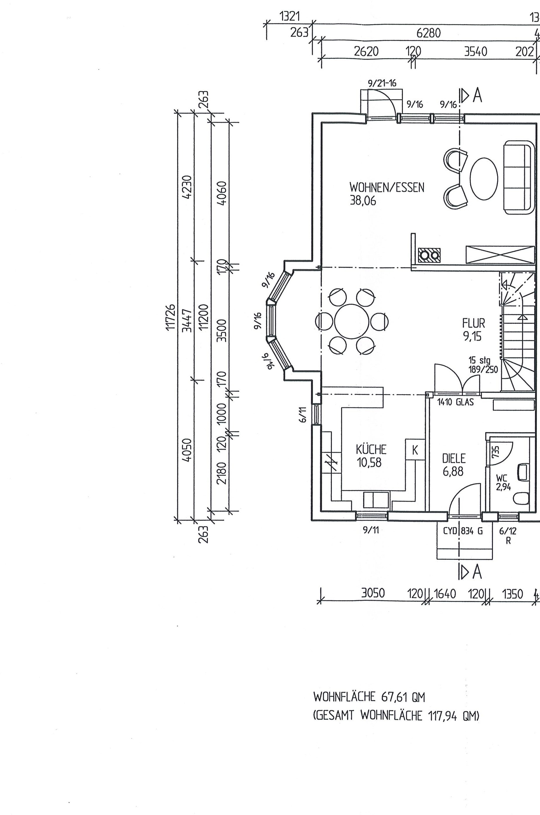 Grundriss Erdgeschoss