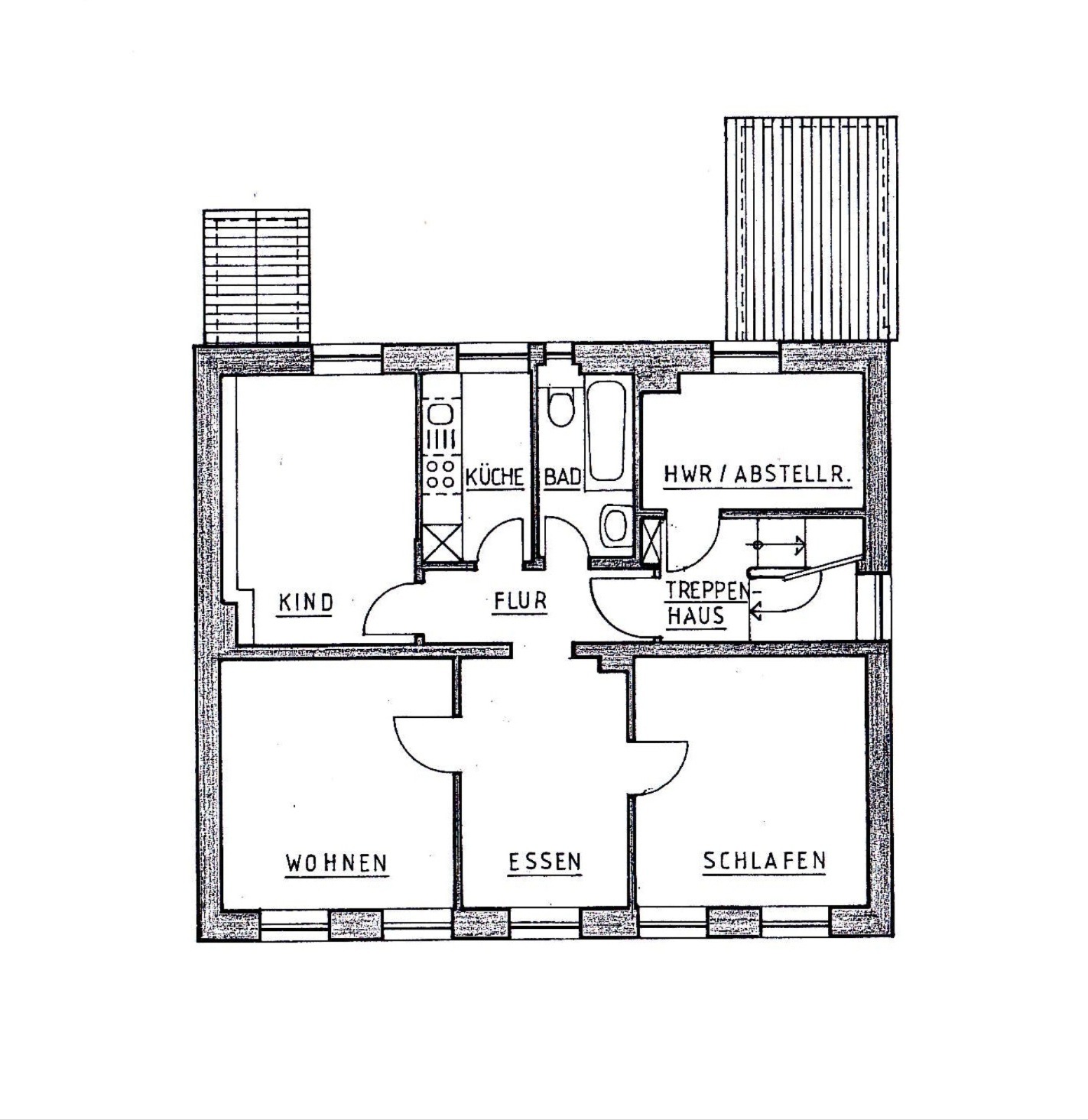 Grundriss Obergeschoss