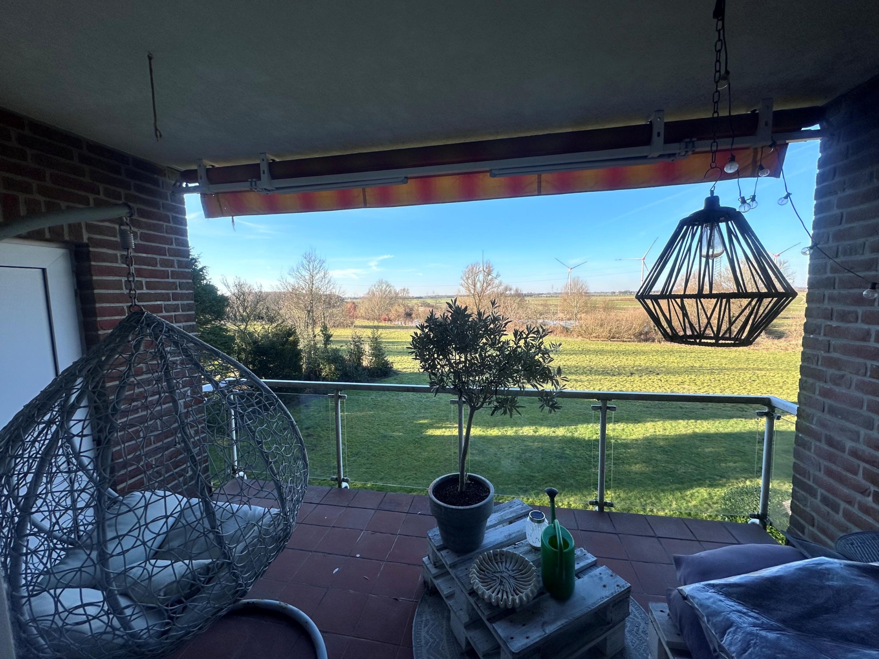 Loggia - Blick vom Balkon