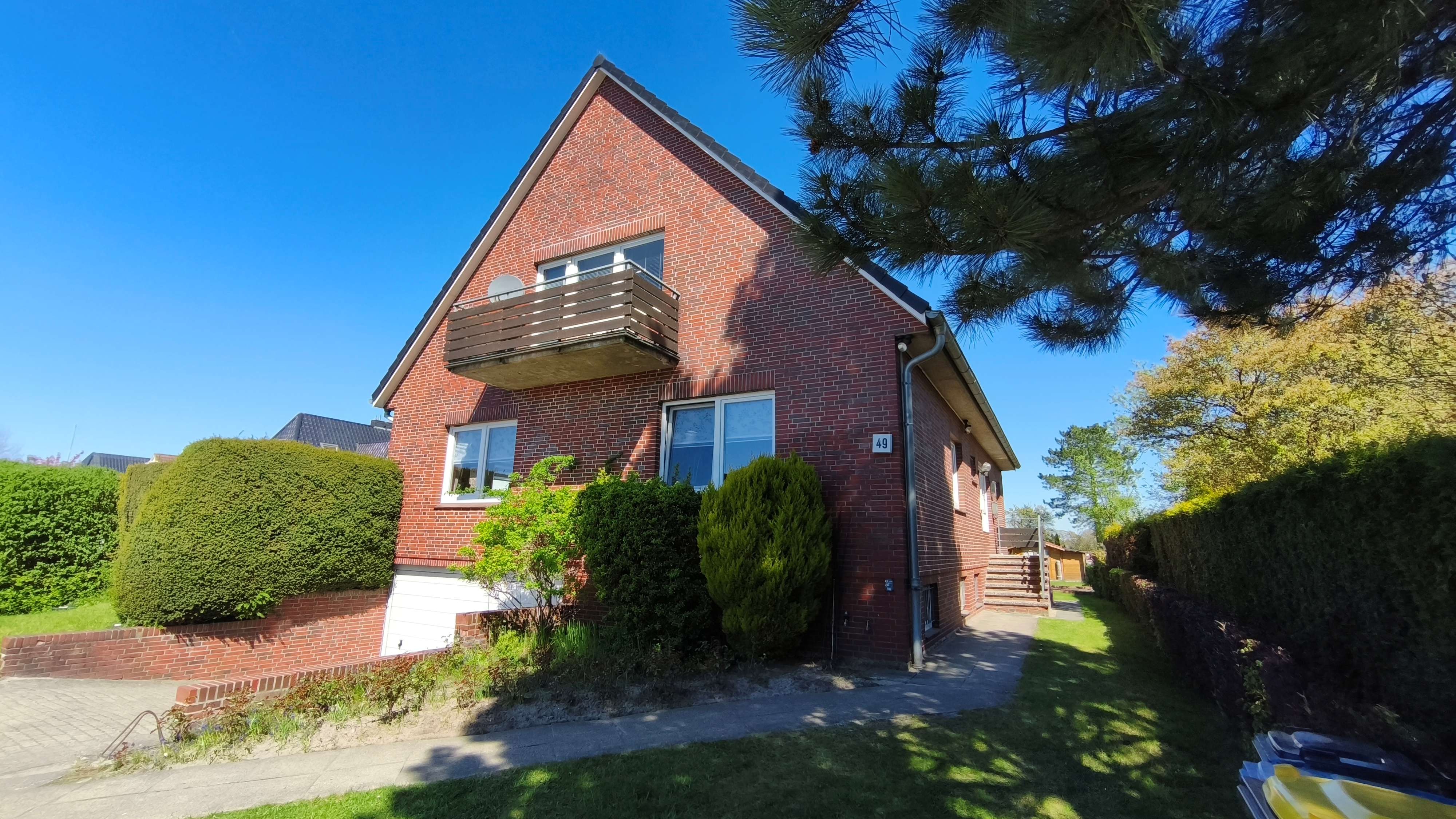 Frisch sanierte 1-Zimmer-Erdgeschosswohnung mit Terrasse und Kellerraum in ruhiger Wohnlage von Halstenbek