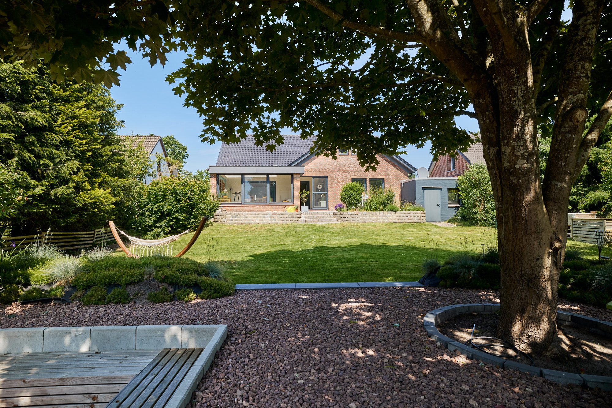 Ansicht aus dem Garten