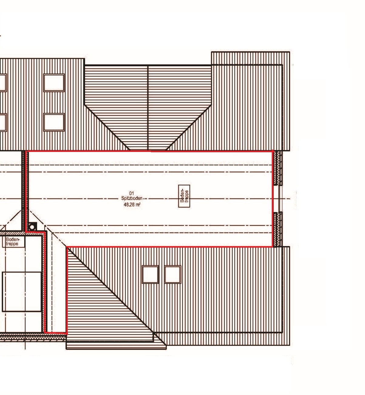 Grundriss WHG 10 Spitzboden