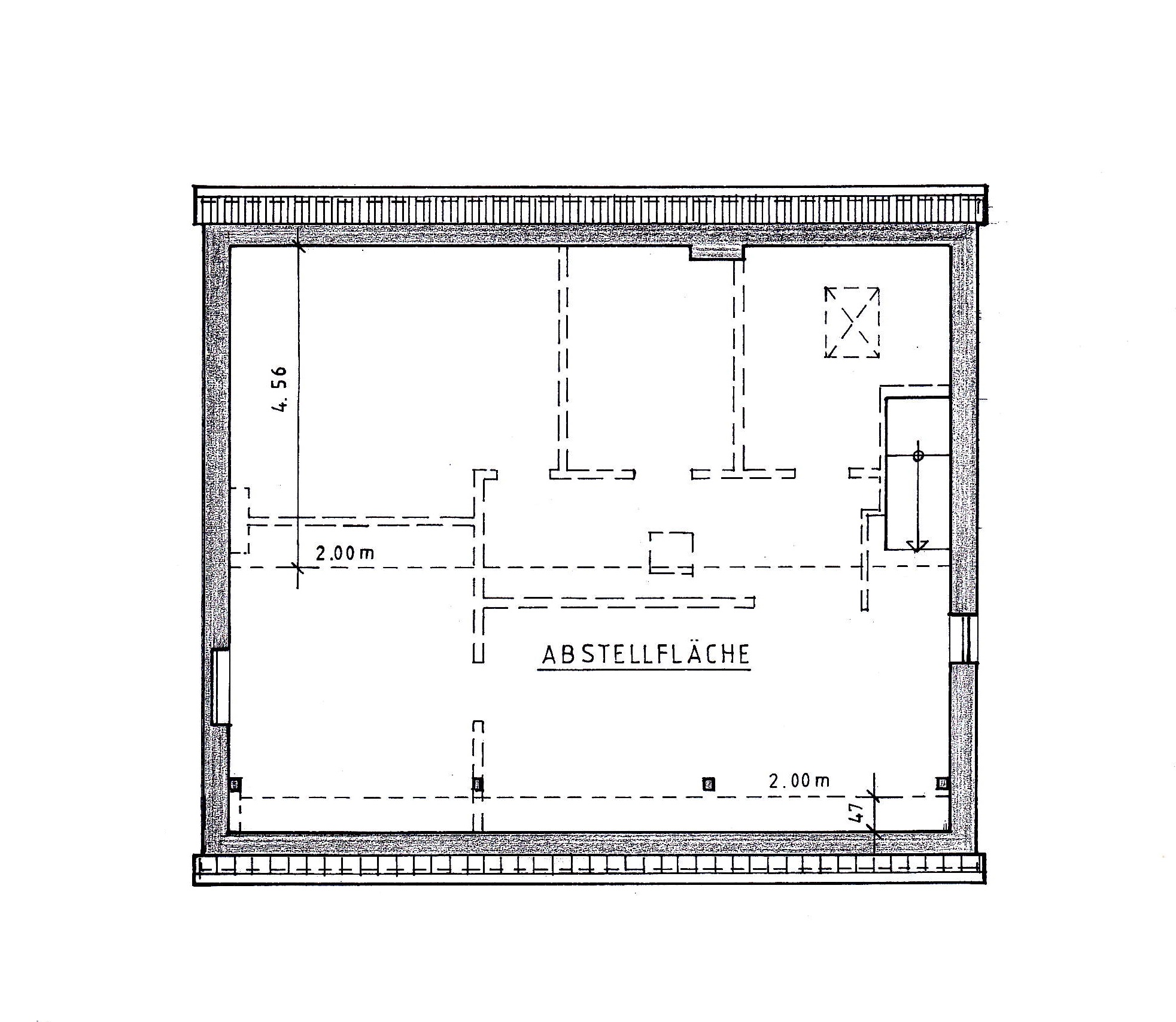 Grundriss Dachboden