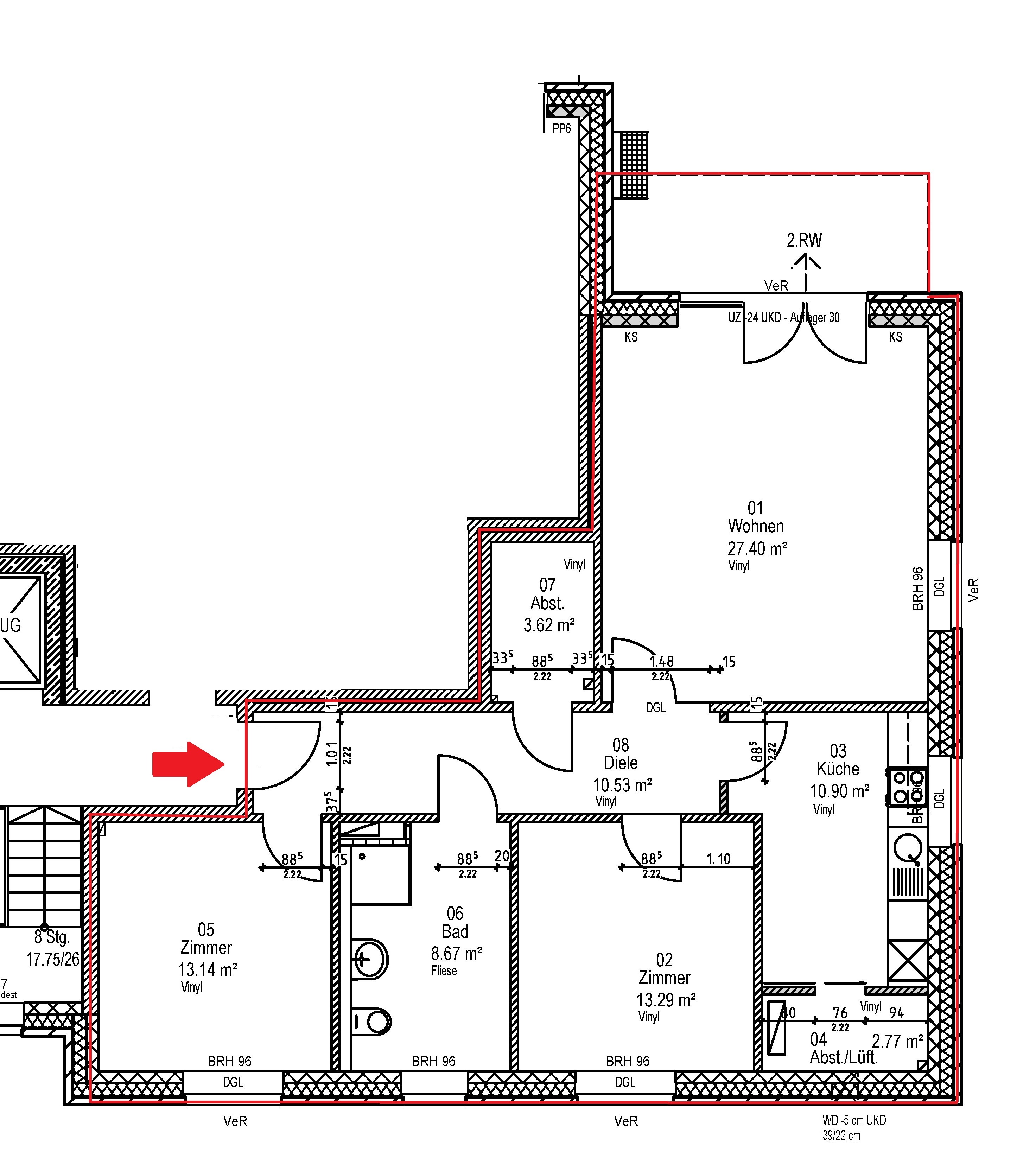 Grundriss WHG 4