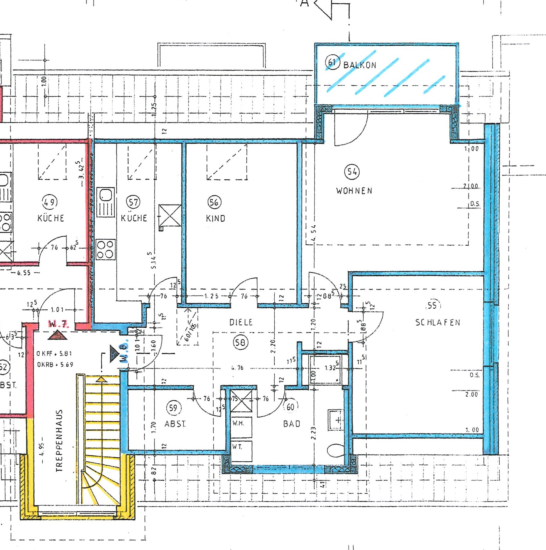 Grundriss Lohe WHG 8