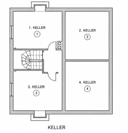 Grundriss Keller