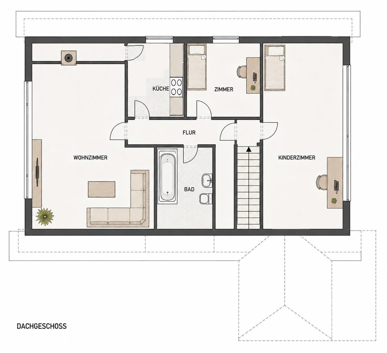 Grundriss DG