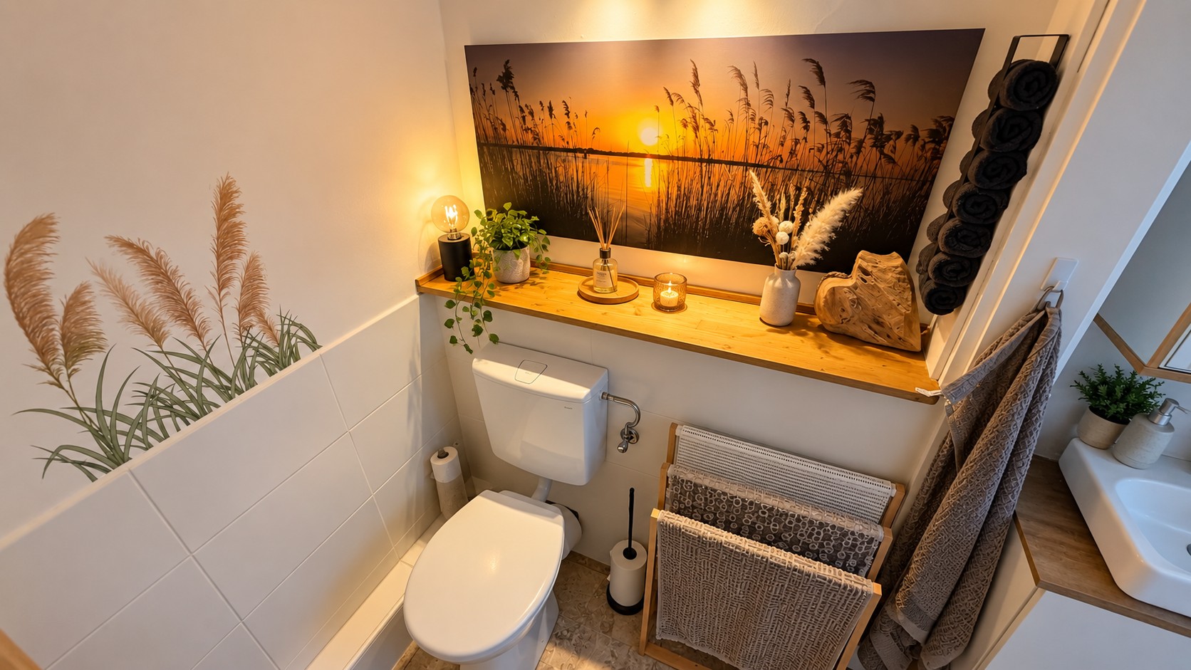 Gäste-WC mit Duschbad