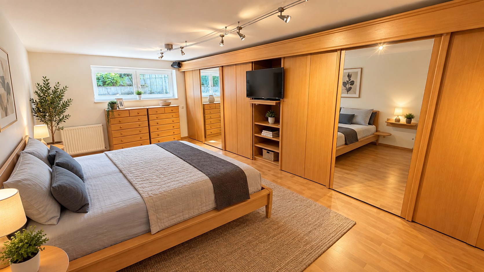 WHG 1 - Souterrain - Schlafzimmer