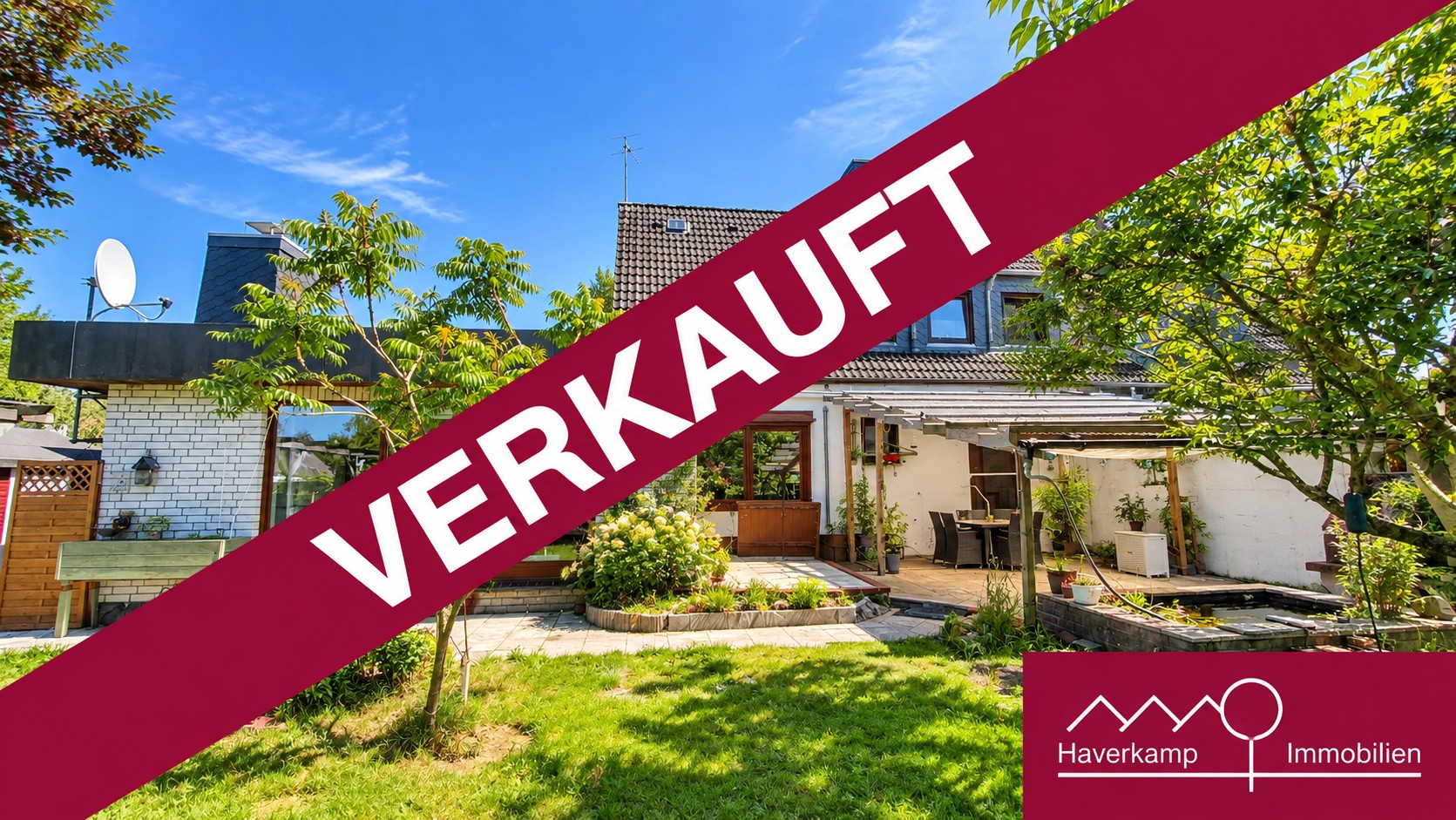 Zwei Wohneinheiten unter einem Dach – vielseitige Doppelhaushälfte mit Gartenidylle in Uetersen