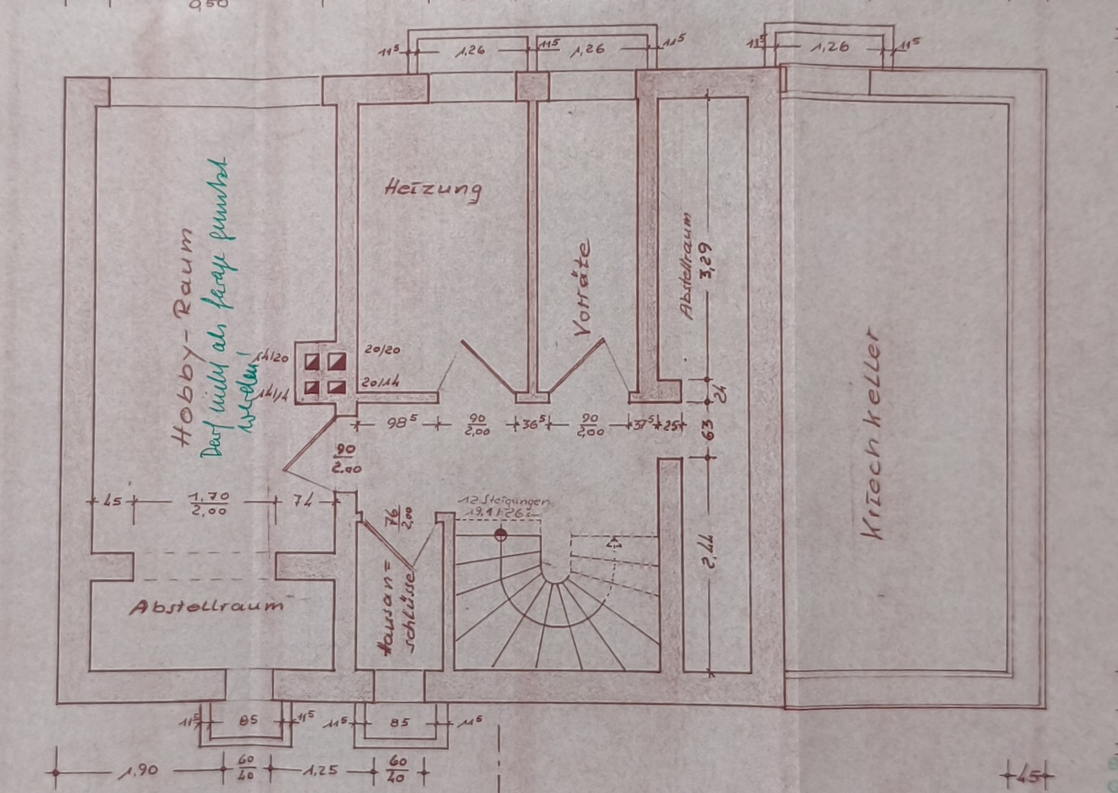 Grundriss KG