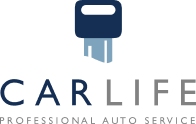 CAR LIFE professional auto service logo with a stylized wrench above the text.