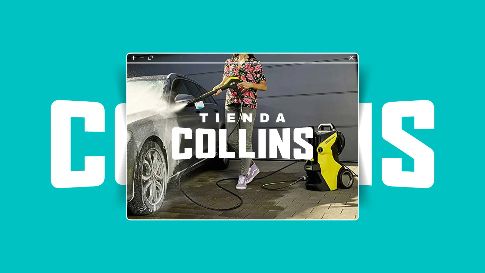 Logotipo y desarrollo de marca Tienda Collins