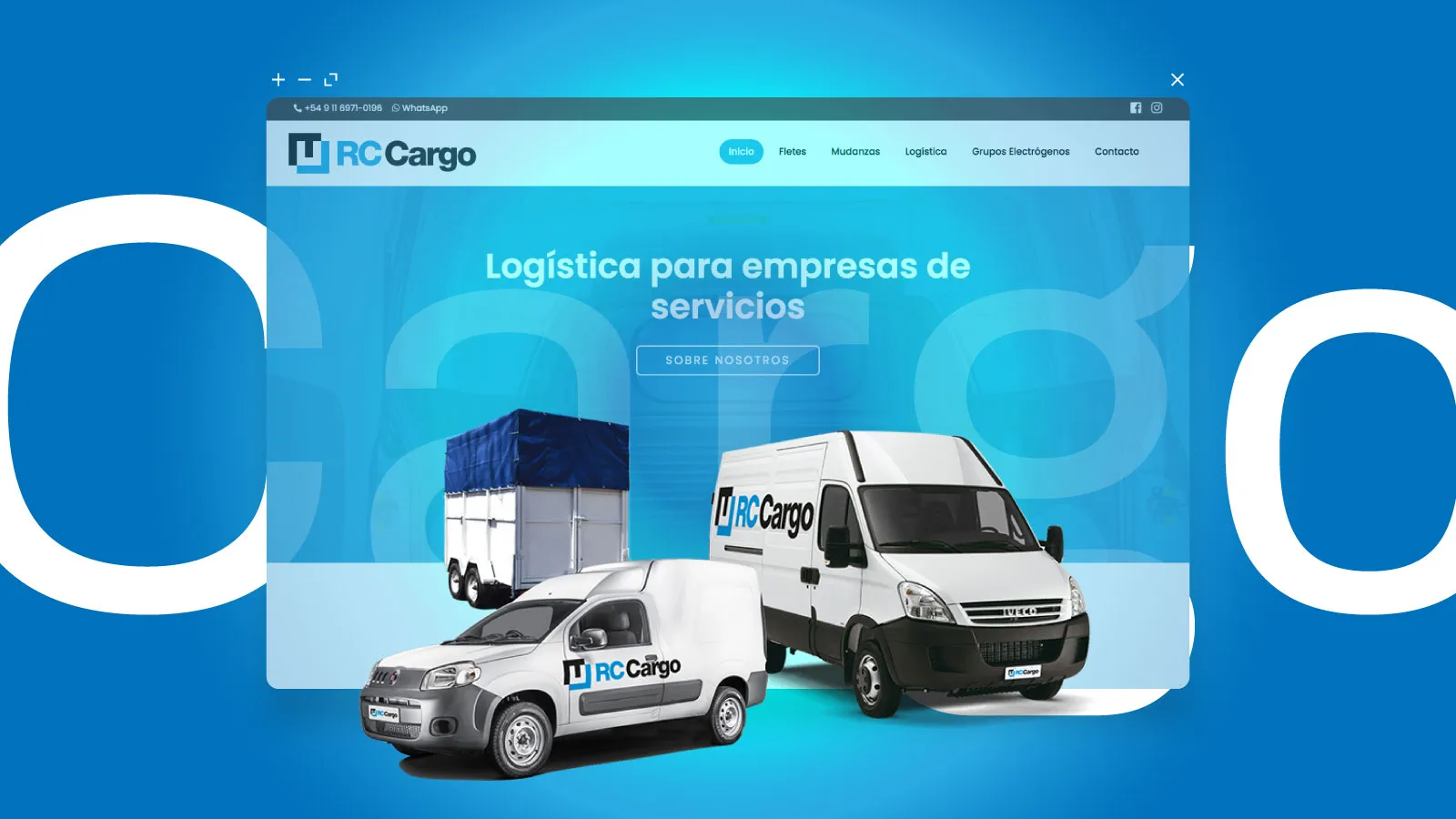 Sitio web integral Full-Stack para RC Cargo