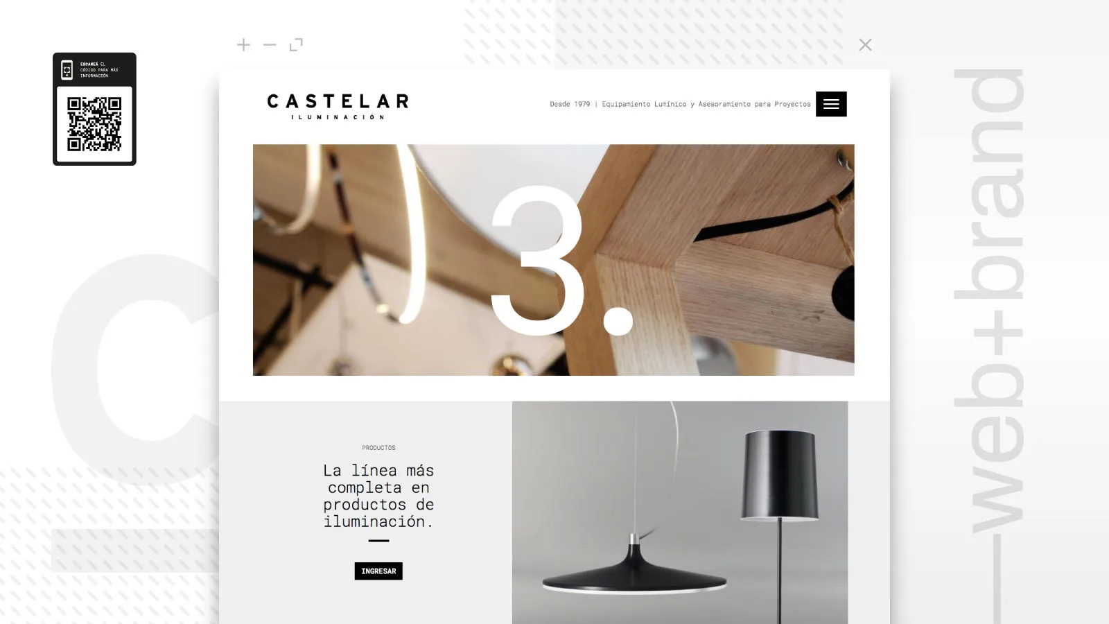 Diseño web para Tienda de Castelar Iluminación