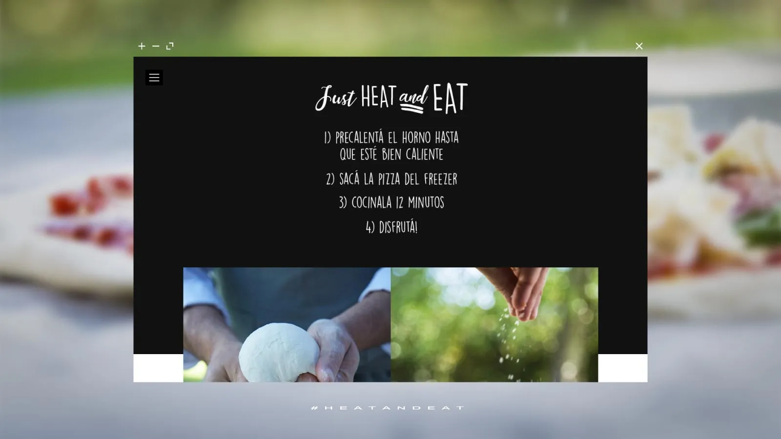 Landing Page para Pizza Zën