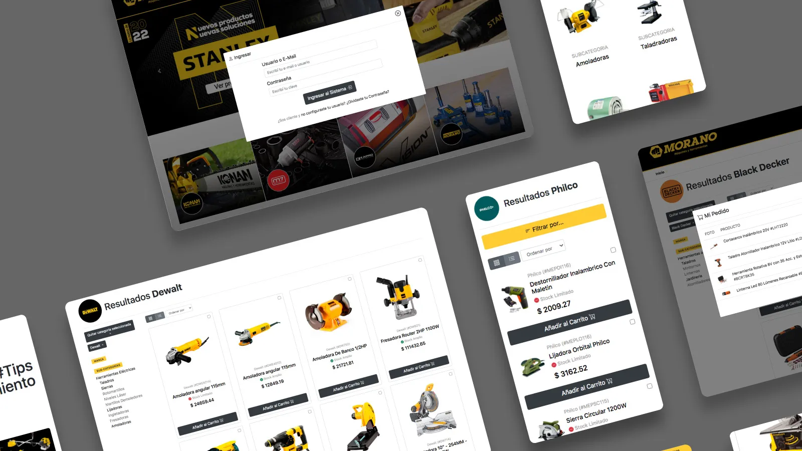 Diseño y desarrollo Web con Sistema de Pedidos