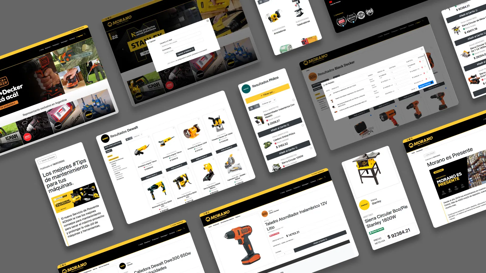 Diseño y desarrollo Web con Sistema de Pedidos