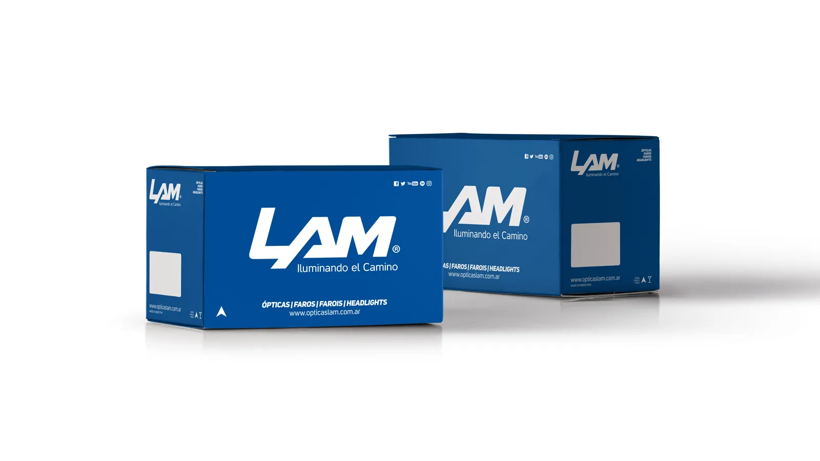 Línea de Packaging faros y ópticas LAM