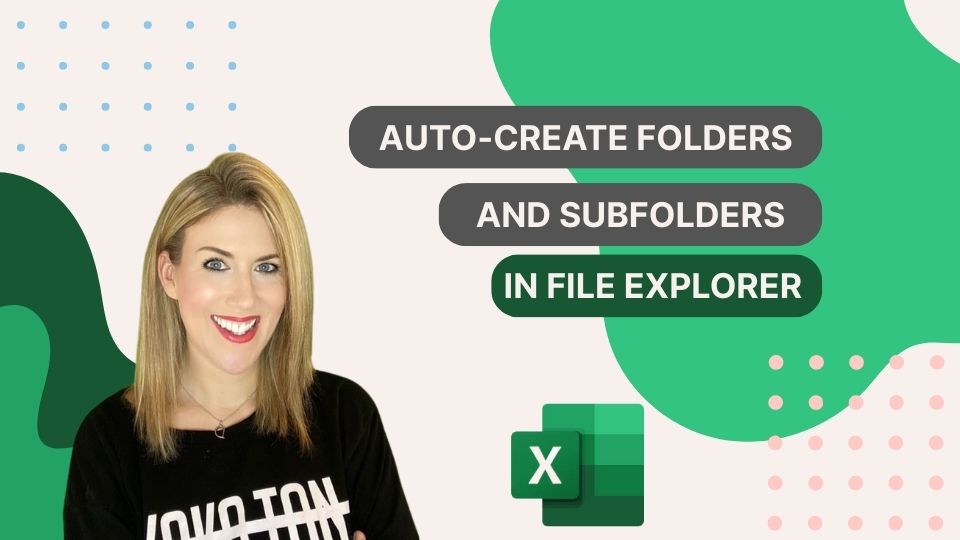 Auto-create Folders and Subfolder in File Explorer