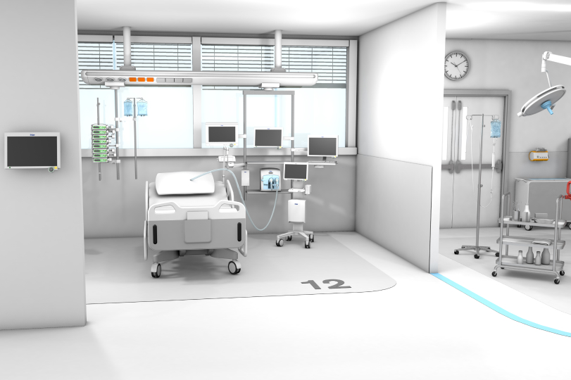 hospital rendering